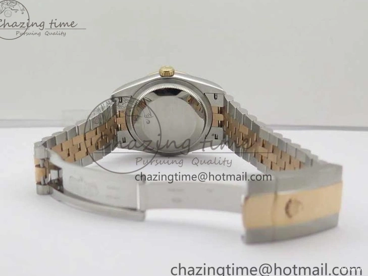 BP Bracelet Roman Dial on 36 Best Edition 1:1 DateJust SS Gray Maker RG Jubilee 126281 0418